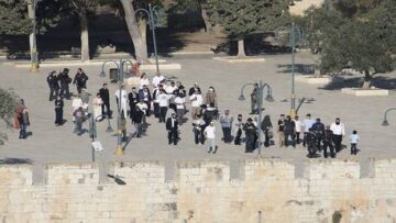 أوقاف القدس: 1222 مستوطناً اقتحموا باحات المسجد الأقصى اليوم