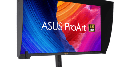 Asus تكشف عن شاشة Proart بتقنية Mini Led ودقة 8K مع شاشة بتقنية Qd-Oled