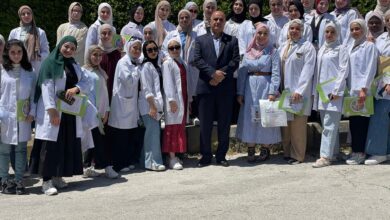 وفد من جامعة الزرقاء يزور المركز العربي الطبي والمركز الوطني للتغذية | خارج المستطيل الأبيض