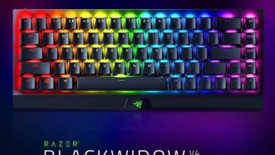 ‏Razer تقدم لوحة المفاتيح الميكانيكية الجديدة Blackwidow V4 Mini Hyperspeed