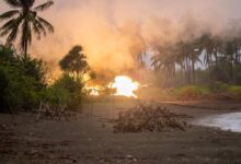اخبار مترجمة :الجيش الأمريكي يرسل منصة إطلاق صواريخ Himars إلى جزيرة الفلبين