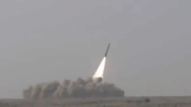 إطلاق صاروخ فتاح 2 من قبل الجيش الباكستاني