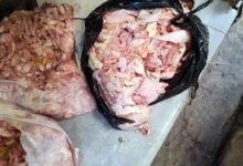 ضبط لحم مفروم ونتر فروج قبل تحويله للحم كباب بريف دمشق – S A N A