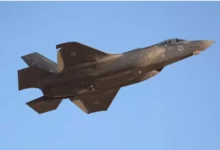 طائرة مقاتلة إسرائيلية من طراز F-35A