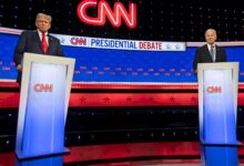 اخبار مترجمة :ستة نقاط أساسية من المناظرة الرئاسية بين بايدن وترامب | أخبار الانتخابات الأمريكية 2024