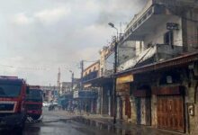إخماد حريق كبير في مقهى بمدينة جبلة – S A N A