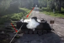 الجيش الروسي يختبر مدفع المدرعة Btr-82A عيار 30 ملم ضد مدرعة M113 أمريكية احتجزها في أوكرانيا (فيديو)