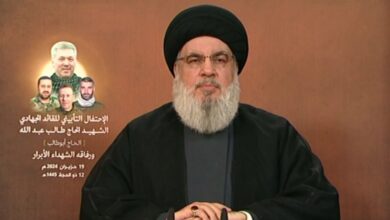 السيد نصر الله: نحتفظ بأسلحة جديدة للأيام القادمة وسنقاتل بلا ضوابط