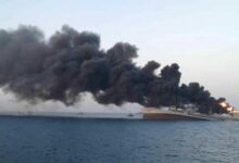 القيادة المركزية الأمريكية: القوات اليمنية تستهدف سفينة أوكرانية في خليج عدن