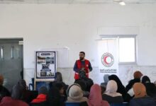 الهلال الأحمر يوزع 880 سلة صحية في بلدات ريف درعا الغربي – S A N A