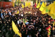 حزب الله يُشيّع الشّهيد القائد طالب سامي عبد الله “الحاج أبو طالب” بموكبٍ حاشدٍ ومهيب في بلدة عدشيت الجنوبية