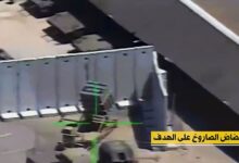 لحظة استهداف منصة القبة الحديدية بشمال فلسطين المحتلة  + فيديو