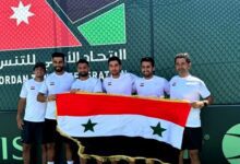 منتخب سورية لكرة المضرب يتأهل لتصفيات المجموعة العالمية لكأس ديفيز – S A N A