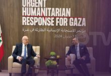 ميقاتي في الاردن للمشاركة في مؤتمر “الاستجابة الانسانية الطارئة في غزة”