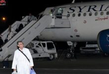 وصول أول رحلة عودة للحجاج السوريين على متن السورية للطيران – S A N A