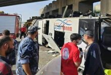 وفاة 6 أشخاص وإصابة آخرين جراء حادث سير بولمان قرب مدخل مدينة اللاذقية – S A N A