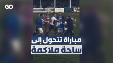 الميادين Go | حكم مباراة يطرد 7 لاعبين بسبب عراك