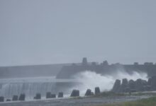 اخبار مترجمة :إعصار جايمي يتجه نحو فوجيان الصينية بعد غرق سفينة قبالة تايوان | أخبار الطقس