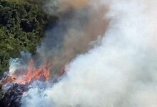 إخماد حريق اندلع في أراضي زراعية تابعة لقرية النقير غرب حماة – S A N A