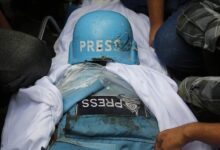 استشهاد 158 صحفيا منذ بدء العدوان الإسرائيلي على غزة