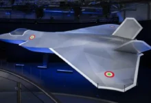 الكشف عن طائرة Gcap الحديثة في معرض فارنبورو الدولي للطيران 2024، تتمتع بأجنحة أوسع، ويُقال إنها الطائرة المقاتلة المستق...