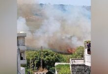 اندلاع حريق في حراج بلدة اليازدية بريف طرطوس – S A N A