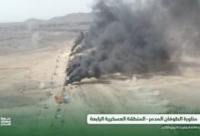 بالصور | الطوفان المدمر.. مناورة عسكرية يمنية تحاكي الهجوم على معسكرات صهيونية وبريطانية