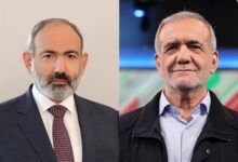 رئیس وزراء ارمینیا یهنئ بزشکیان على انتخابه رئیسا لجمهوریة ایران الاسلامیة- الأخبار ایران