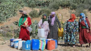 شاهد.. أزمة مياه خانقة يعيشها سكان المناطق الريفية بتونس