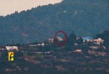 لبنان...حزب الله يستهدف موقع المنارة ‏بقذائف المدفعية