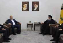 وفد من &Quot;حماس&Quot; يلتقي الأمين العام لـ&Quot;حزب الله&Quot; | وكالة شمس نيوز الإخبارية - Shms News |