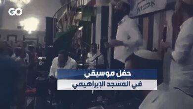 مستوطنون ينظمون حفلاً موسيقياً داخل حرم المسجد الإبراهيمي