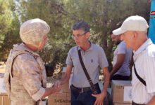 مركز التنسيق الروسي يوزع مساعدات إنسانية في قرية عكوبر بريف دمشق – S A N A