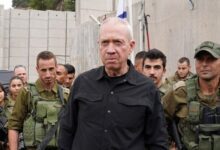 وزير الحرب الإسرائيلي يستقبل قائد القيادة المركزية الأمريكية