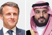 إبن سلمان وماكرون يبحثان تداعيات الحرب في المنطقة