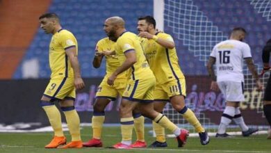 النصر يهزم الشباب بثنائية في الدوري السعودي