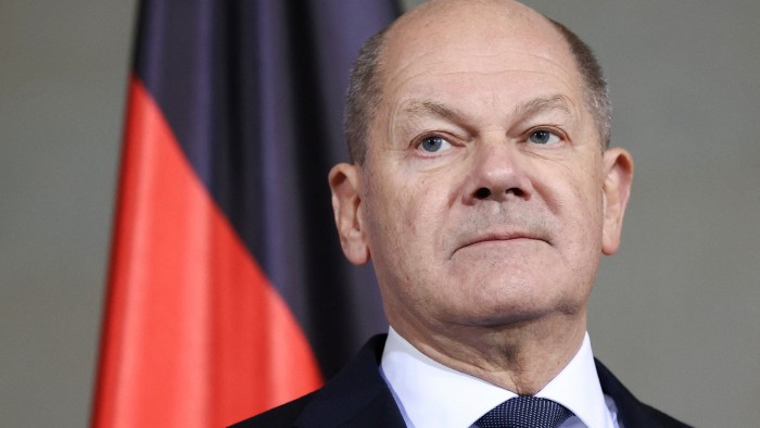 German Chancellor Olaf Scholz