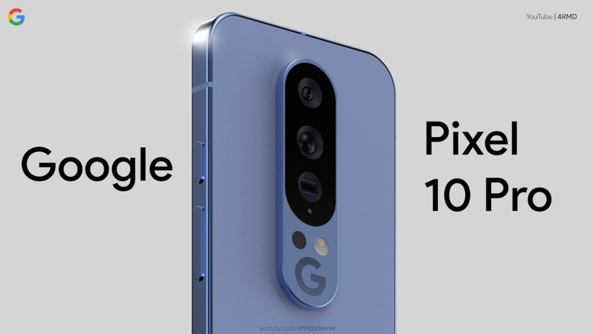 يجلب مفهوم Pixel 10 Pro إعادة تصميم جذرية لشريط الكاميرا الخلفية