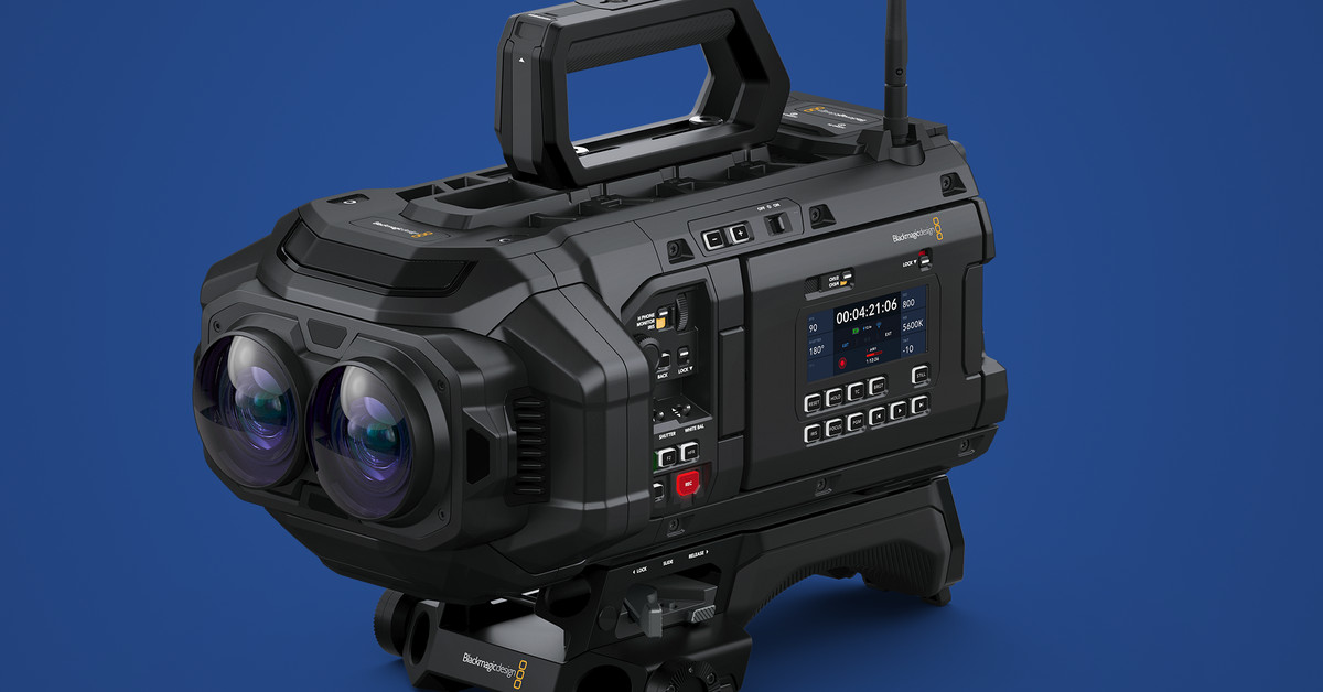 يمكن أن تكون كاميرا Blackmagic's Vision Pro الغامرة ملكك مقابل 29,995 دولارًا فقط