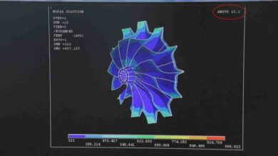 صورة لإحدى الشركات الروسية العريقة Aerosila في مجال صناعة المراوح حيث يظهر اسم البرنامج ANSYS 1024x576 1