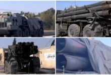 قوات المعارضة السورية تستولي على راجمات صواريخ ثقيلة بعيدة المدى من طراز Bm-30 Smerch القادرة على استهداف قاعدة حميميم ا...