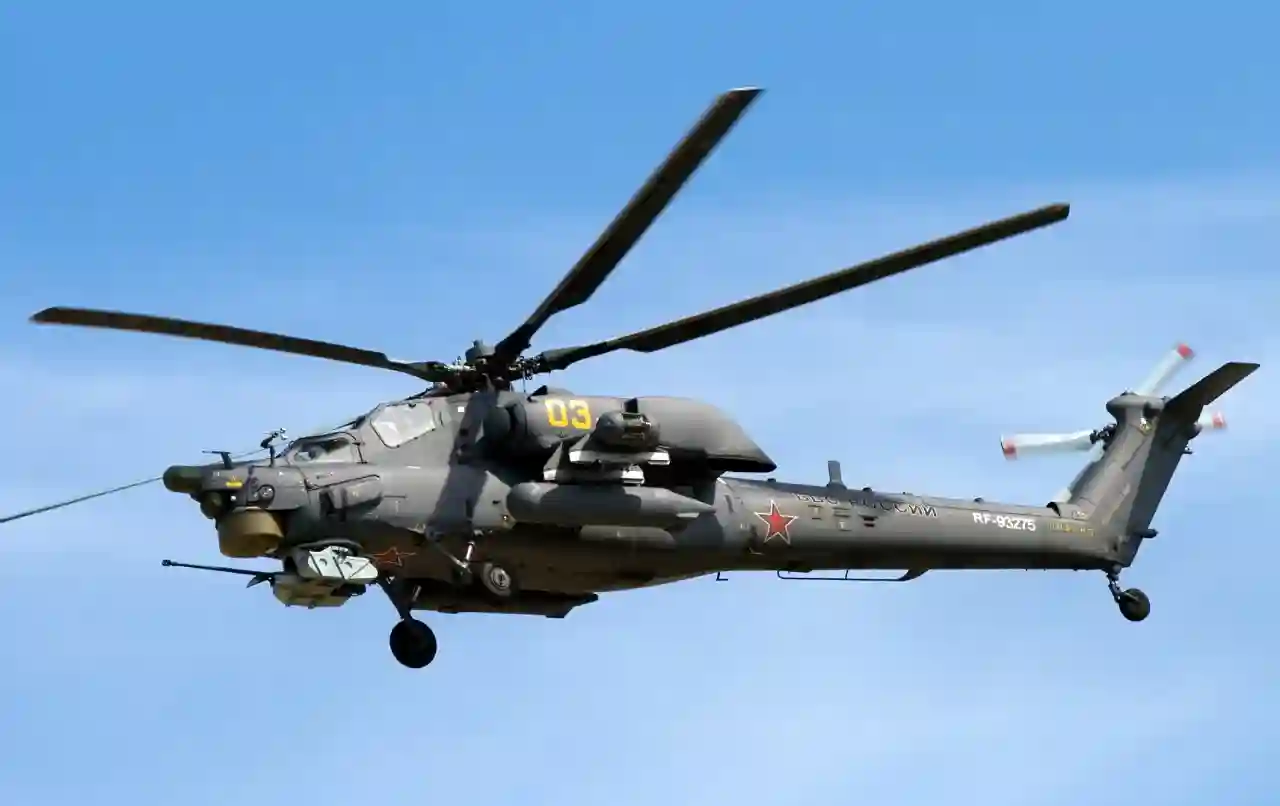 أوغندا تستعرض مروحيتها الهجومية الجديدة من طراز Mi-28 الروسية