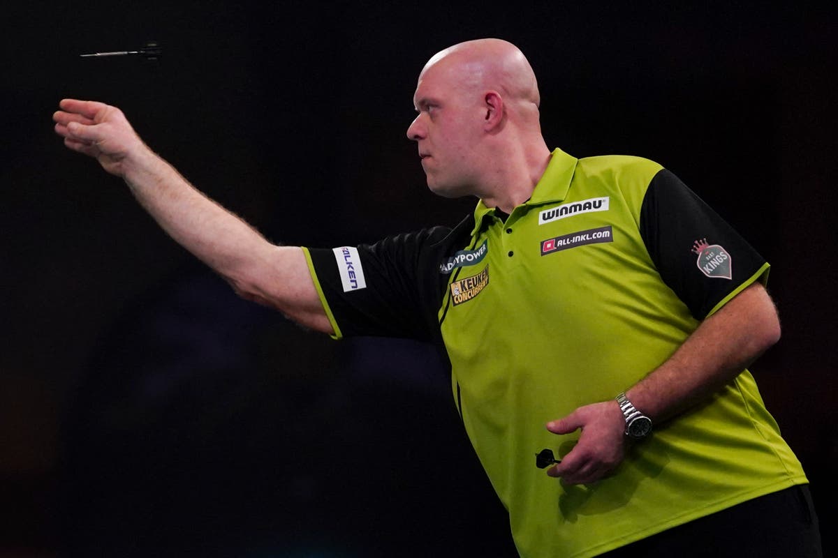 بطولة العالم للسهام مباشرة: آخر التحديثات حيث يستهدف Van Gerwen الوصول إلى النهائي قبل Littler vs Bunting