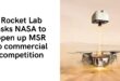 يطلب Rocket Lab من ناسا فتح MSR أمام المنافسة التجارية