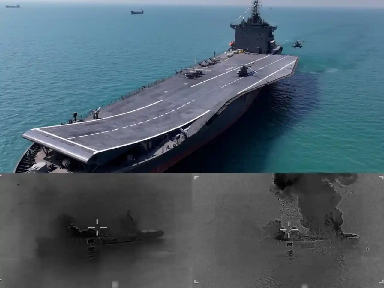 صورة توضيحية - بعد ستة أيام من الحرب.. الولايات المتحدة تعلن إغراق أكثر من 30 سفينة إيرانية بينها حاملة مسيّرات