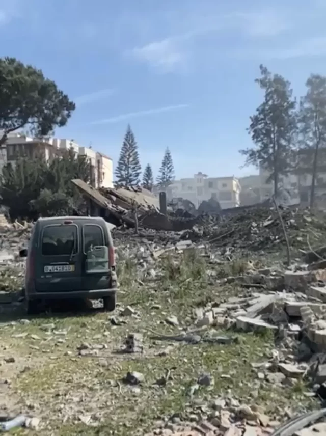 غارة على النبطية أدت الى قطع الطريق نحو النبطية الفوقا وكفر تبنيت