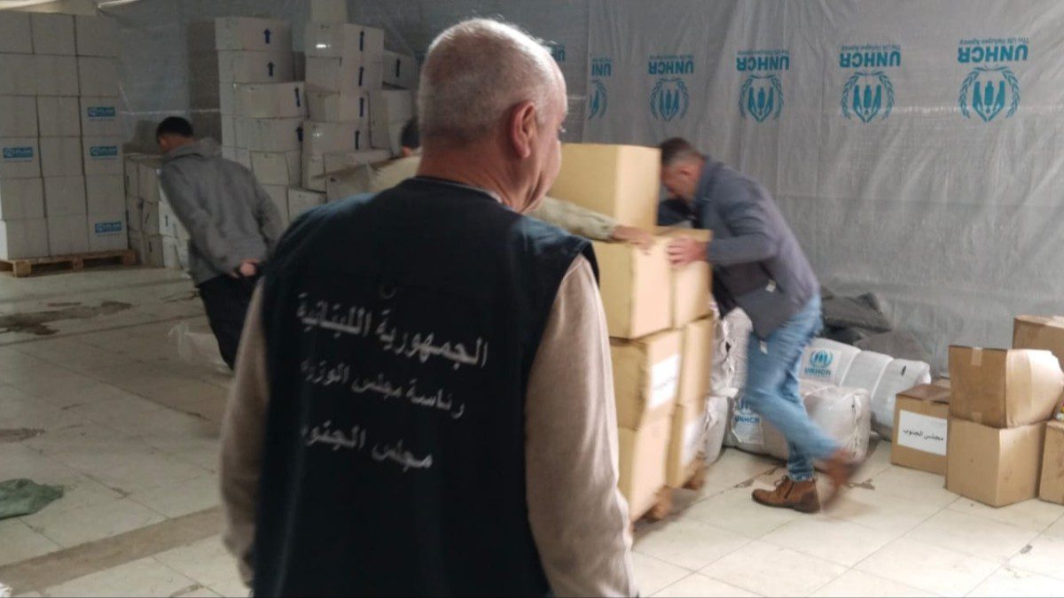 صورة توضيحية - مجلس الجنوب يواصل توزيع الحصص الغذائية على العائلات النازحة في