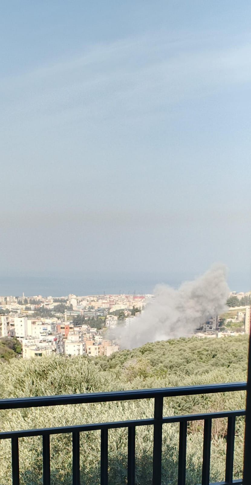 معلومات أولية عن وقوع عدد كبير من الإصابات في غارة صيدا