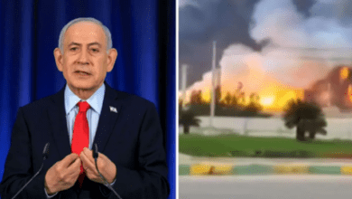 الحرب الأمريكية الإسرائيلية مع إيران: دوى انفجارات فوق إسرائيل، ونتنياهو يقول إن بلاده "تصرفت بمفردها" في الهجوم على حقل غاز إيراني