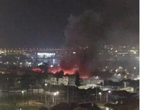 عشرات الإصابات بشظايا صواريخ إيرانية ومن لبنان استهدفت ديمونا والجليل